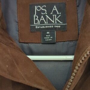 Men's Jos. A. Bank Chocolate Brown Outerwear Jacket  Size M, Gently Worn.